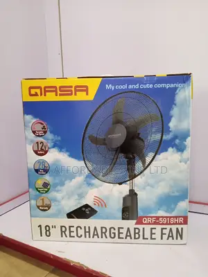 Qasa Rechargeable Fan - QRF-5918hr