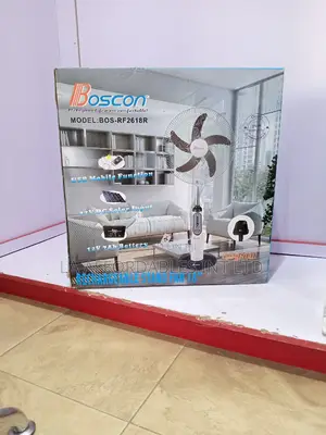 Boscon Rechargeable Fan- Bos-Rf2618r