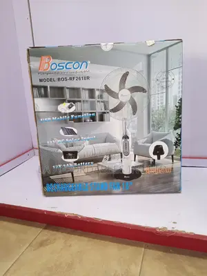 Boscon Rechargeable Fan- Bos-Rf2618r