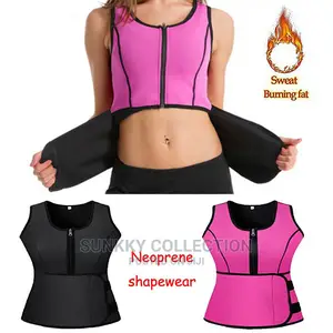 Plus Size Ladies Neoprene Slimming Body Shaper Work Out Vest