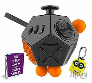 USA Fabquality Fidget Cube 12 Sides Toy For Children And Adult