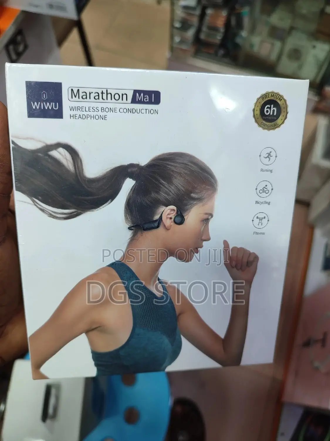 Wiwu Marathon Ma1 Wireless Bone Conduction Bluetooth Headset