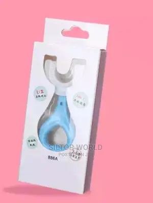 U Shape Silicon Kids Toothbrush