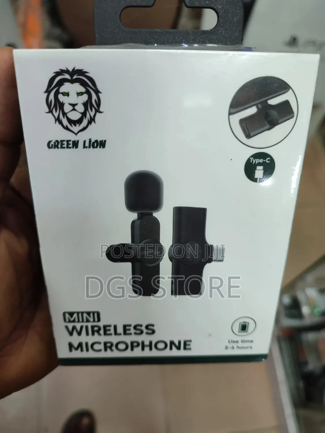 Green Mini Wireless Microphone