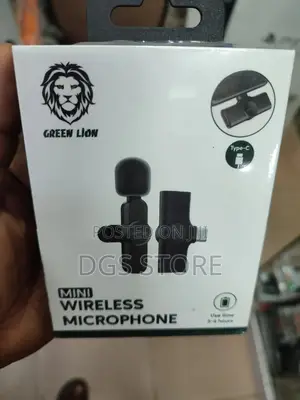 Green Mini Wireless Microphone