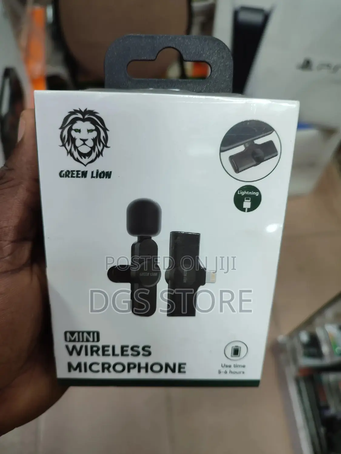 Green Mini Wireless Microphone