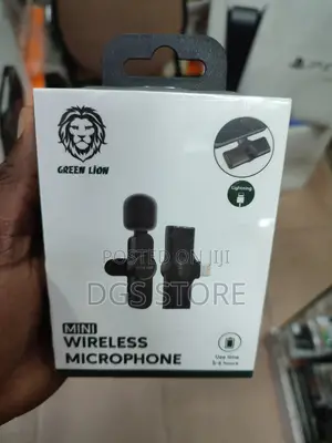 Green Mini Wireless Microphone