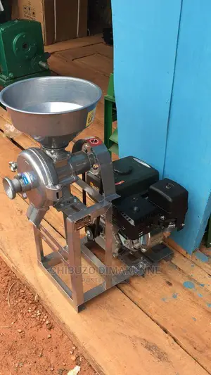 Grinding Machine With Engine Steel