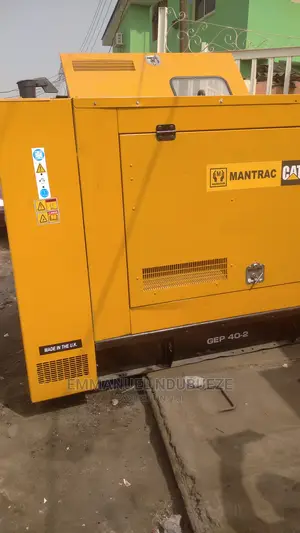 40kva 1000series Fairly Used Cat Soundproof Generator