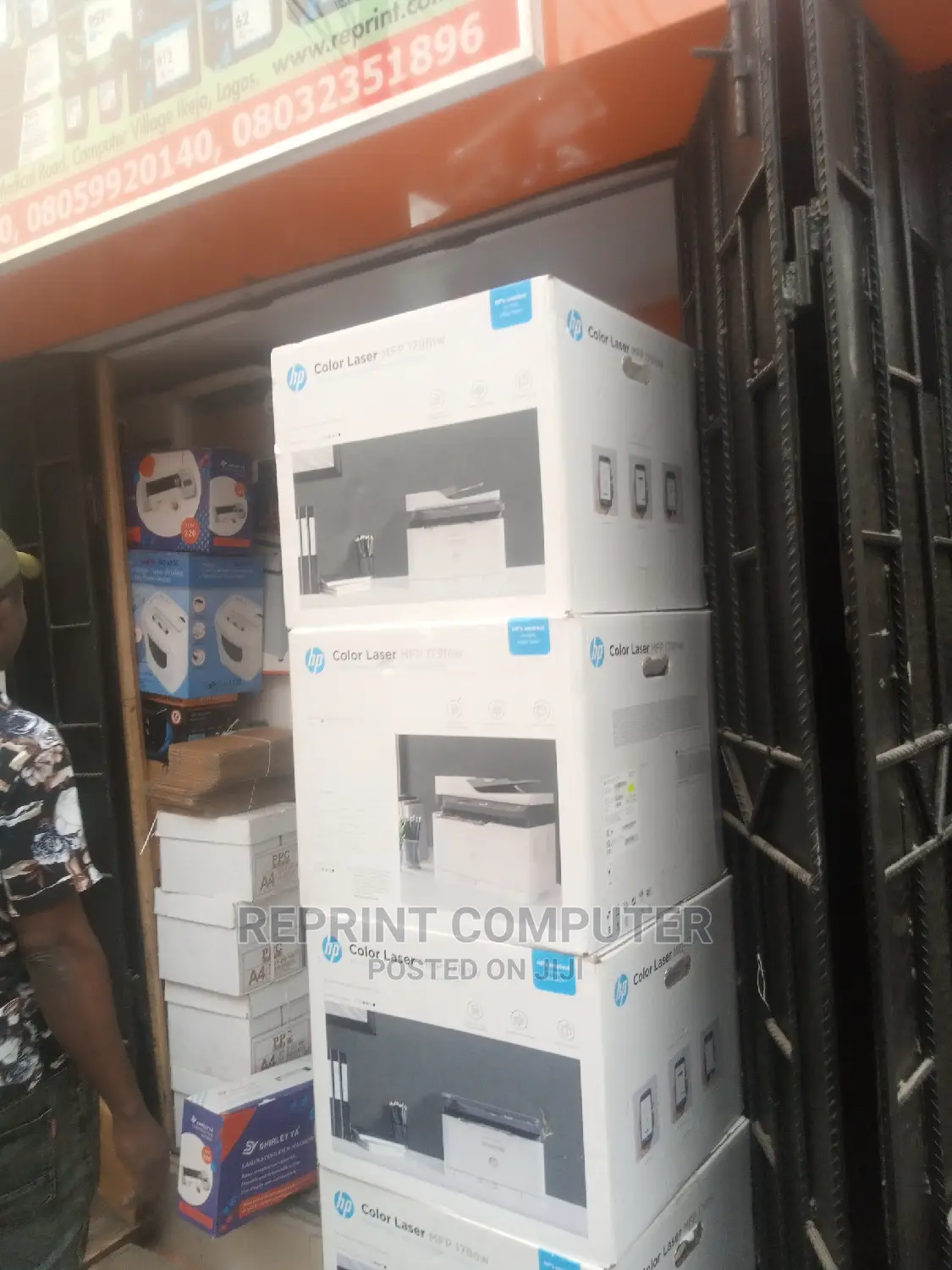 Hp Color Laser MFP 179fnw Multifunction Printer