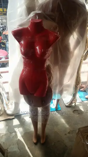 Plastic Half Cover No Back Female Mannequins