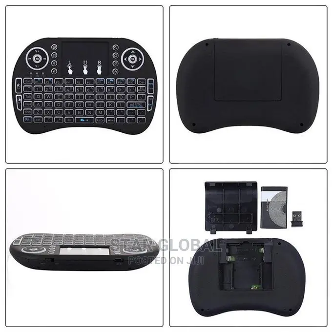 I8 Keyboard Backlit Air Mouse 2.4ghz Wireless Touchpad