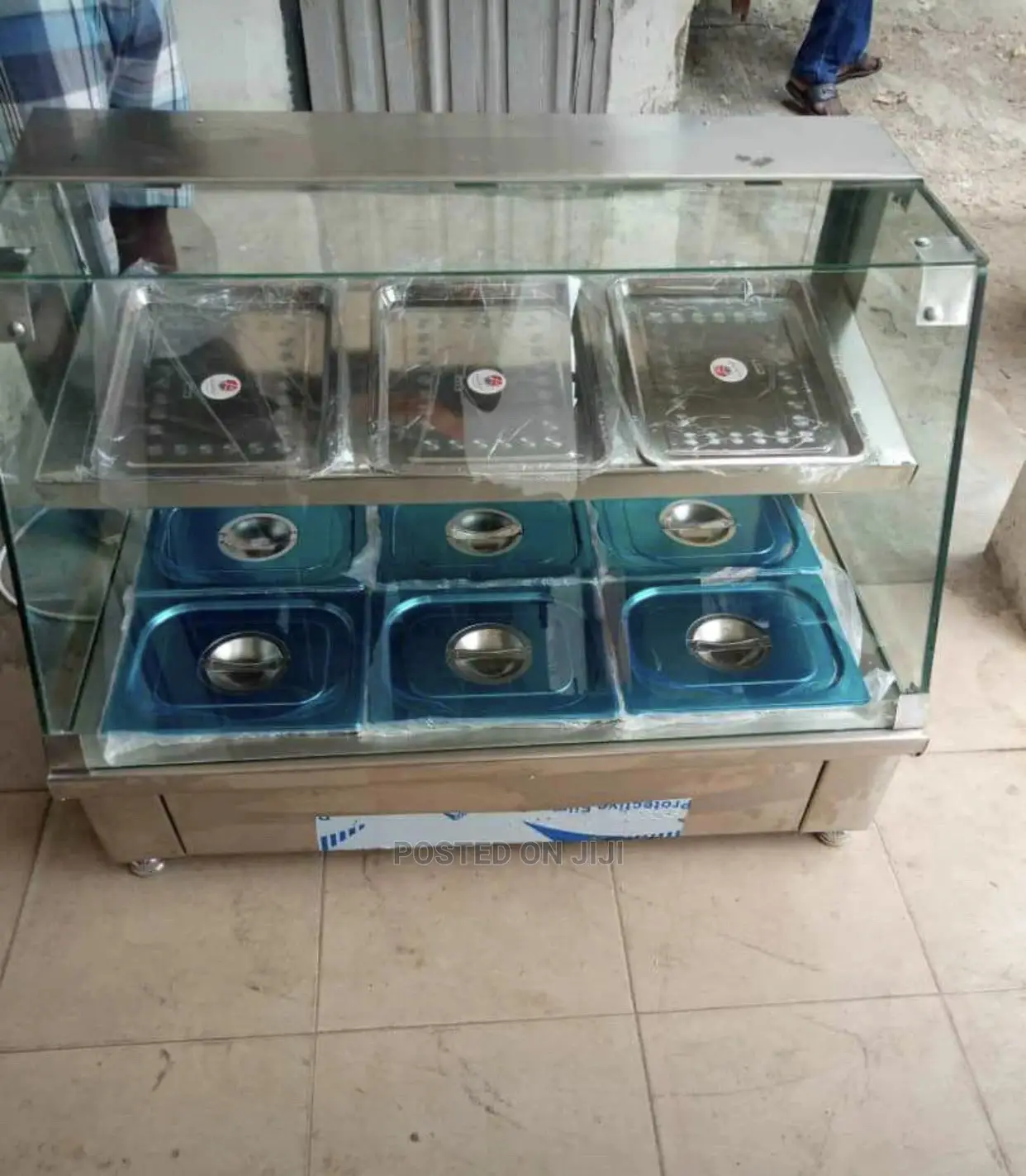 Three Layers Food Warmer Display