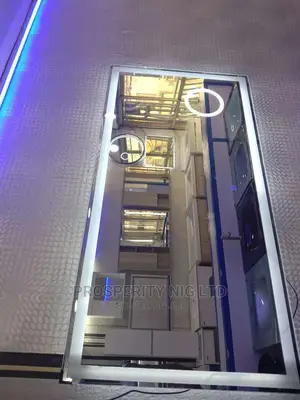 Long LED Mirror With Stainless Frame