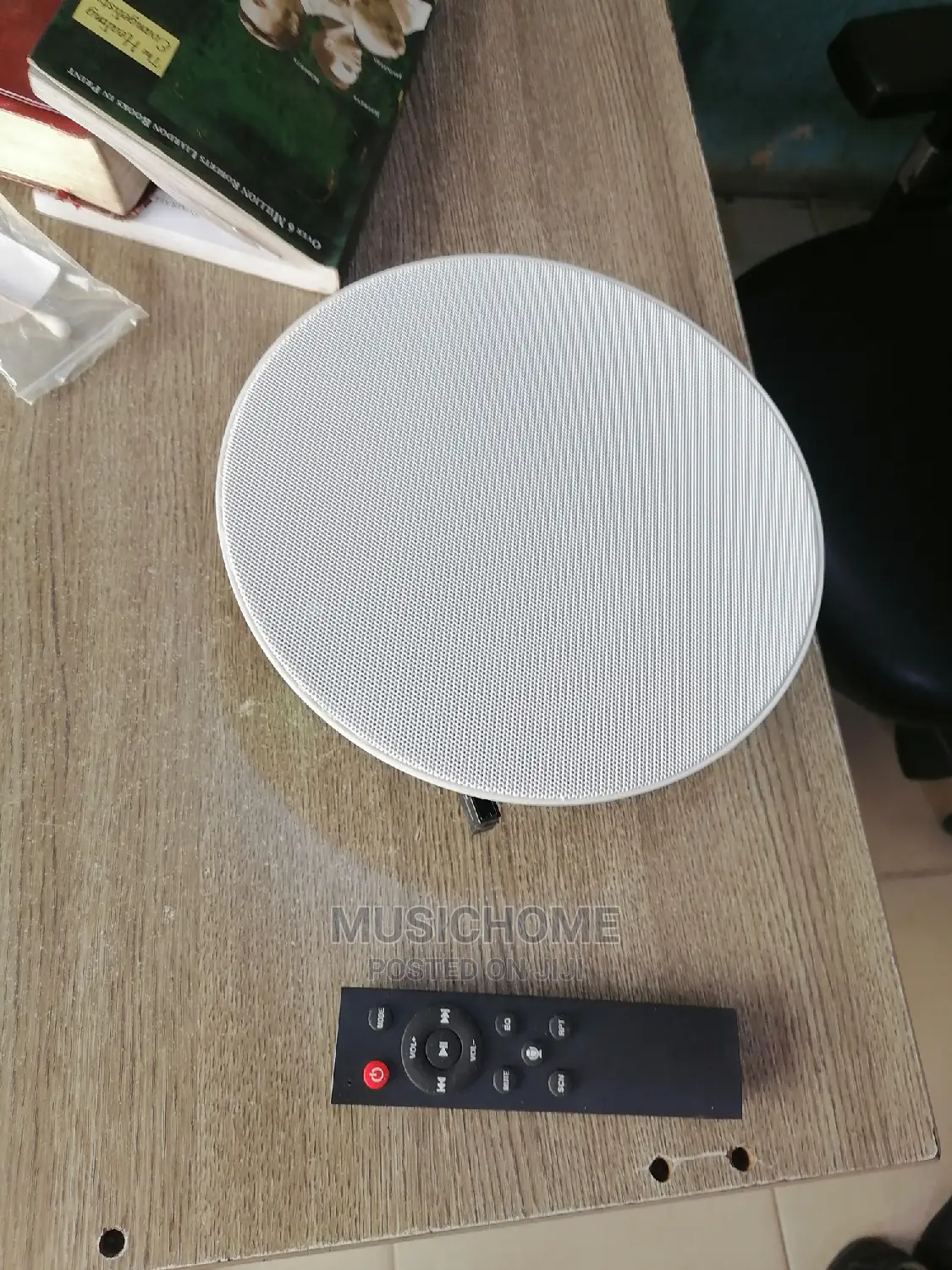 6.5" Frameless Bluetooth Ceiling Speaker With Remote Control