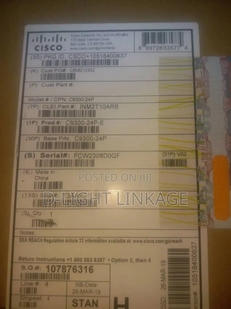 Cisco Switch C9300-24p-E