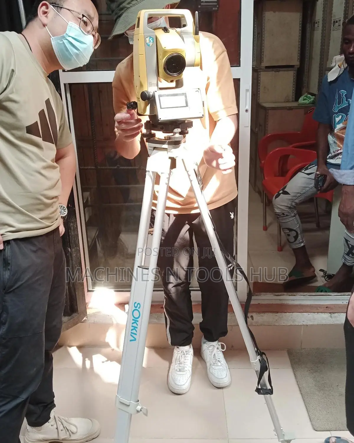 Total Station Level Laser With Tripod Stand