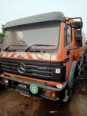 European Used 1417 M/Benz Vacuum/Sweeper Truck 4sale