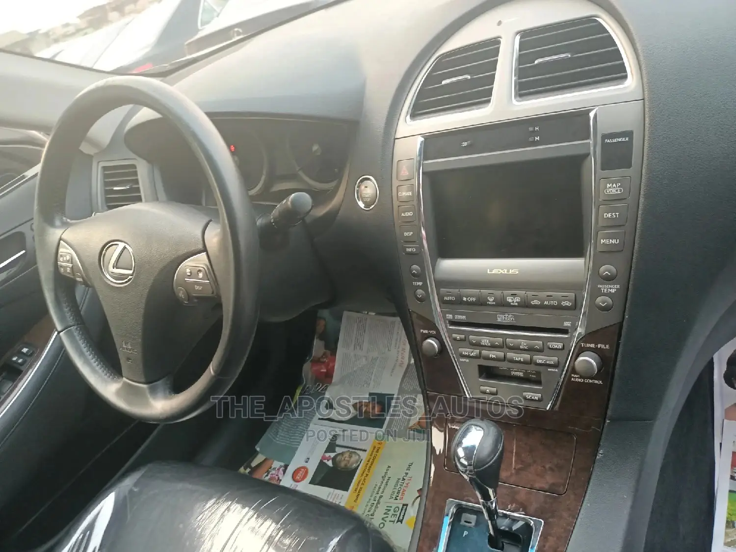 Lexus ES 350 2011 Black