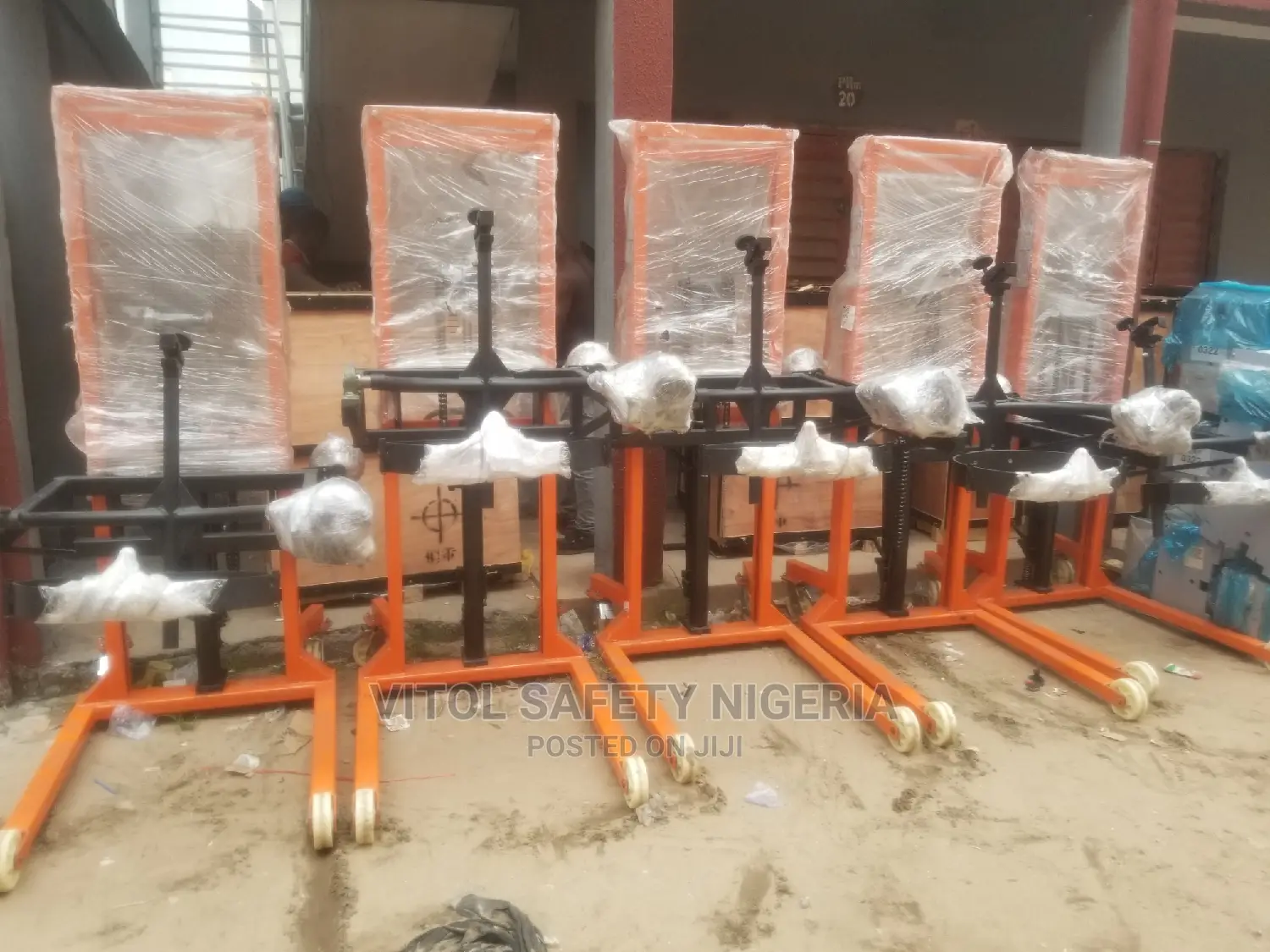 Hydraulic Drum Stacker Rotator
