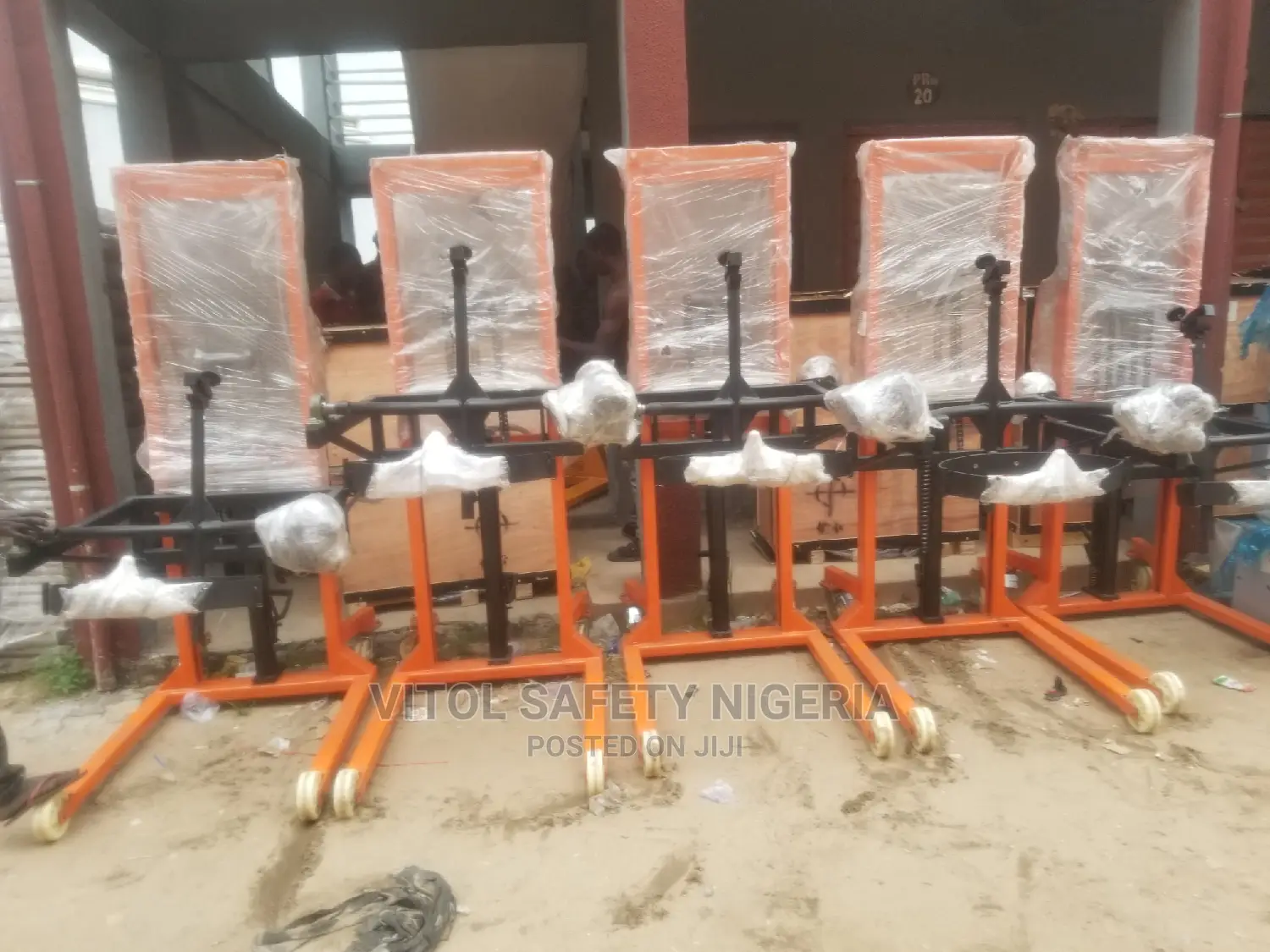 Hydraulic Drum Stacker Rotator