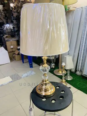 Executive Standing Beside Lights
