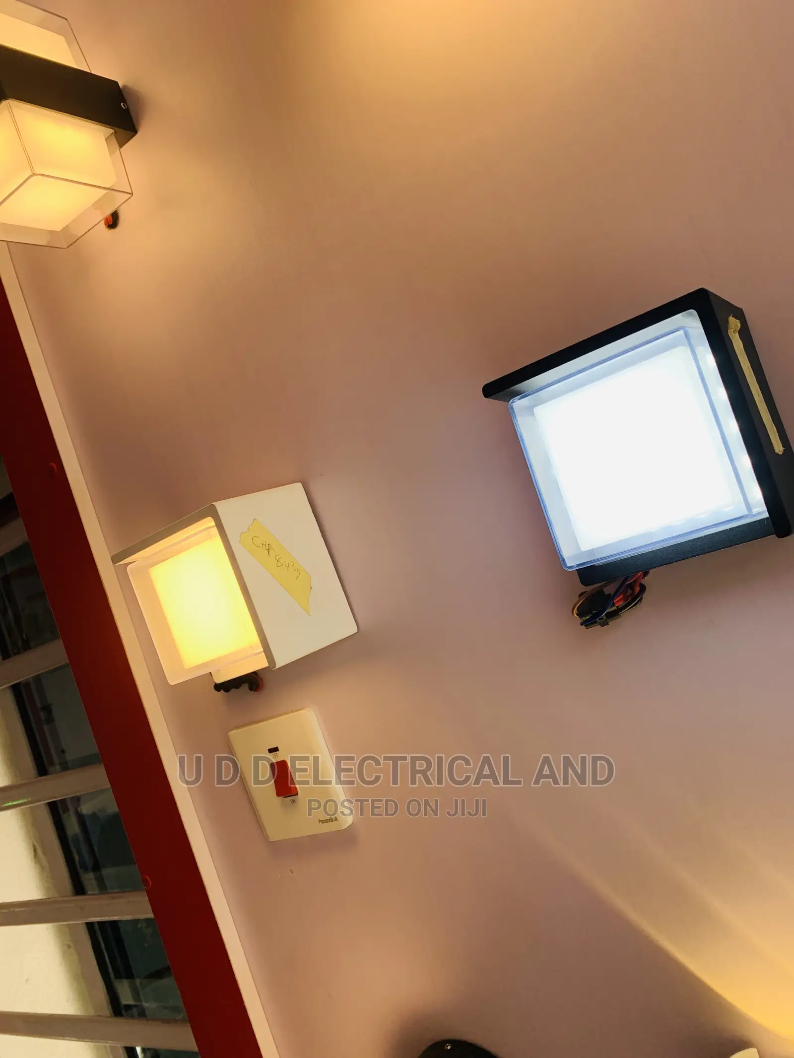 LED Security Outdoor Wall Bracket Lights