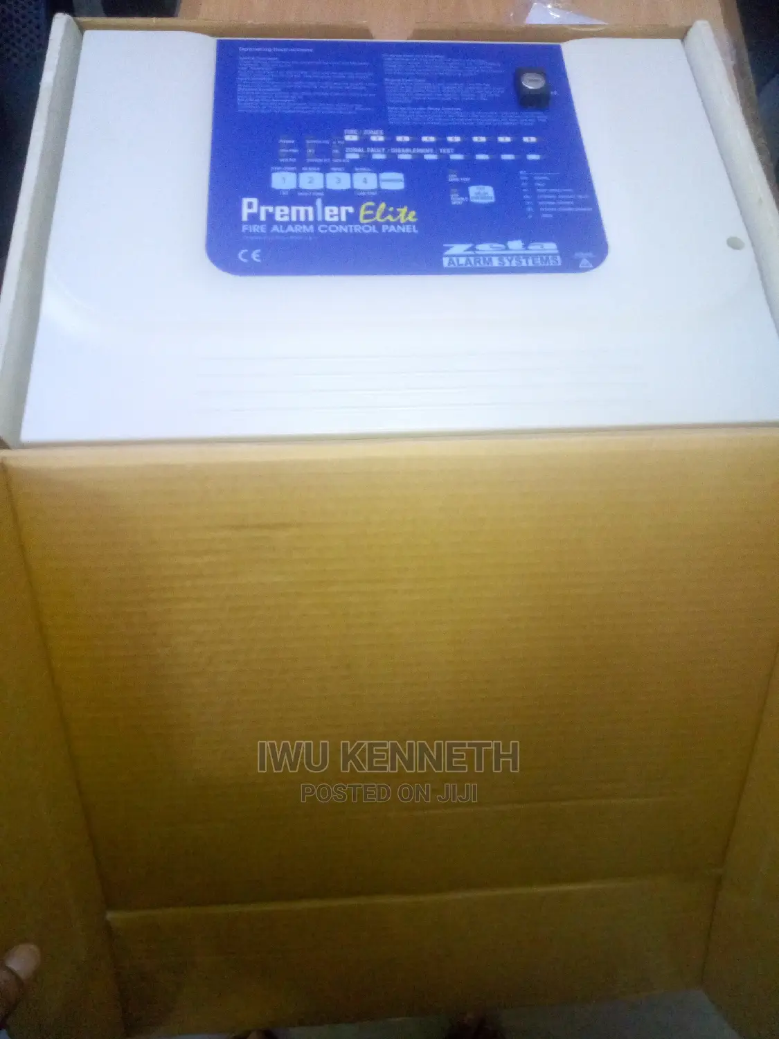 8 Zone Zeta UK Fire Alarm Control Panel