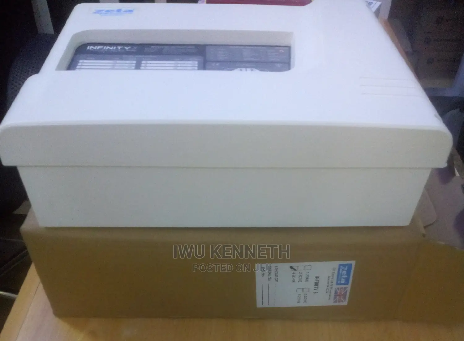 4 Zone Zeta UK Fire Alarm Panel