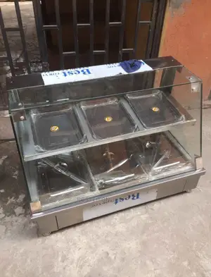 Food Warmer Display 3plates Up and Down