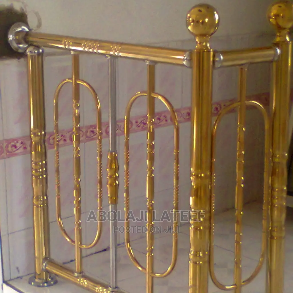 Stainless Handrails Gold