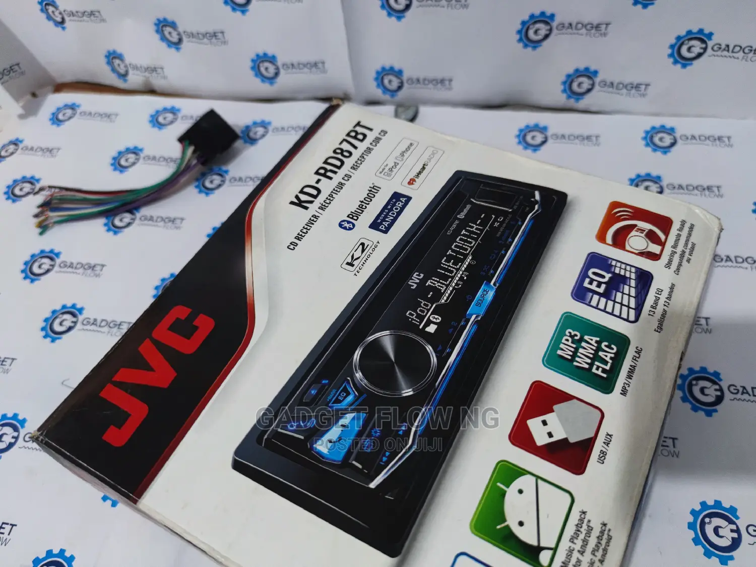 JVC KD-RD87BT Car CD Player | Bluetooth | Phone | USB