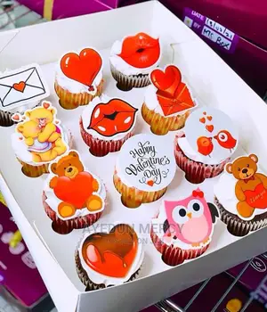 Valentine Cup Cakes