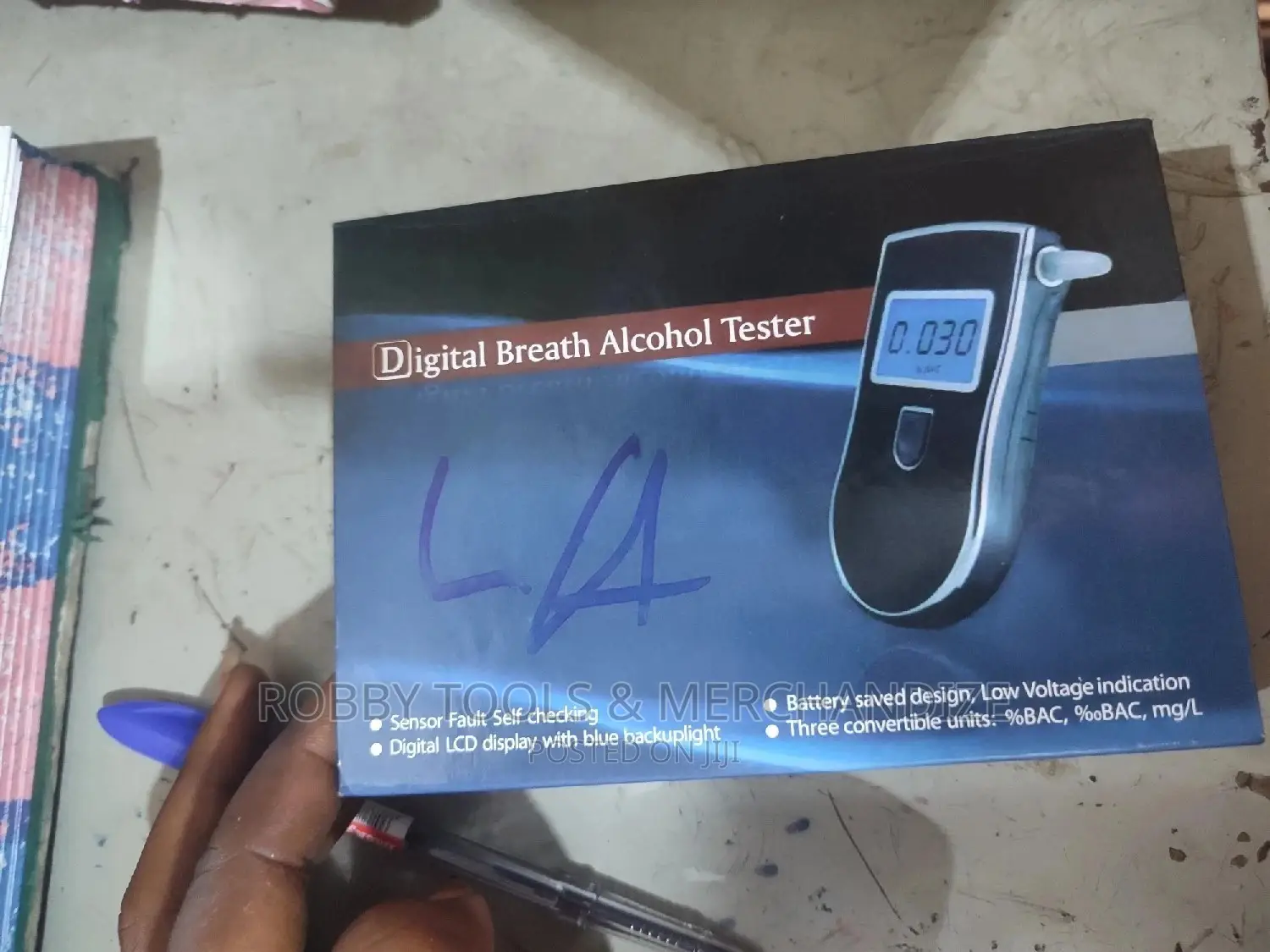 Digital Breathe Alcohol Tester (Medium)