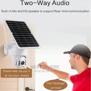 4g Solar PTZ Sim Card Camera S10 (Ubox App)