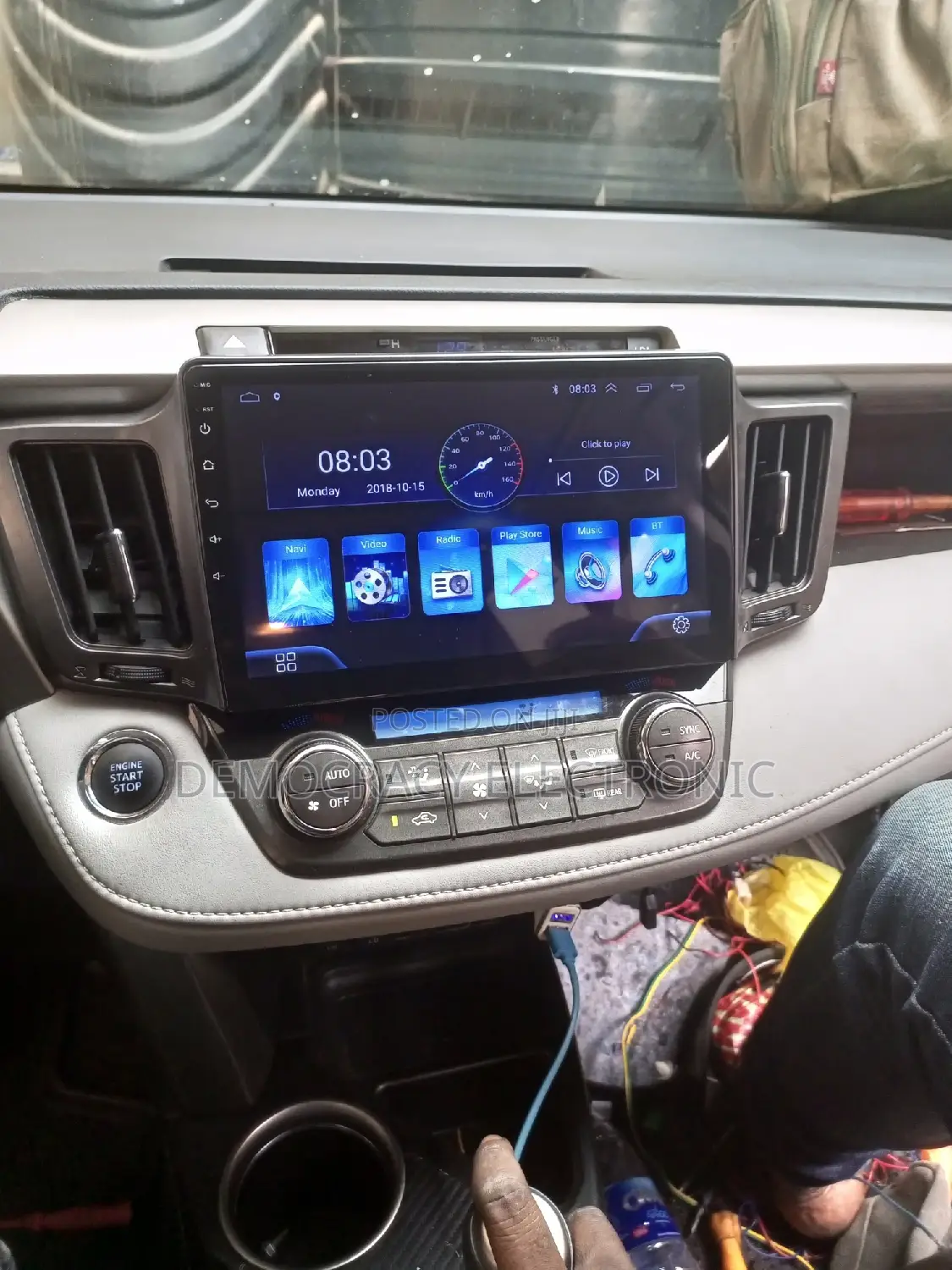Rav 4 (2014) Android Version With GPS Navigation System(Map)