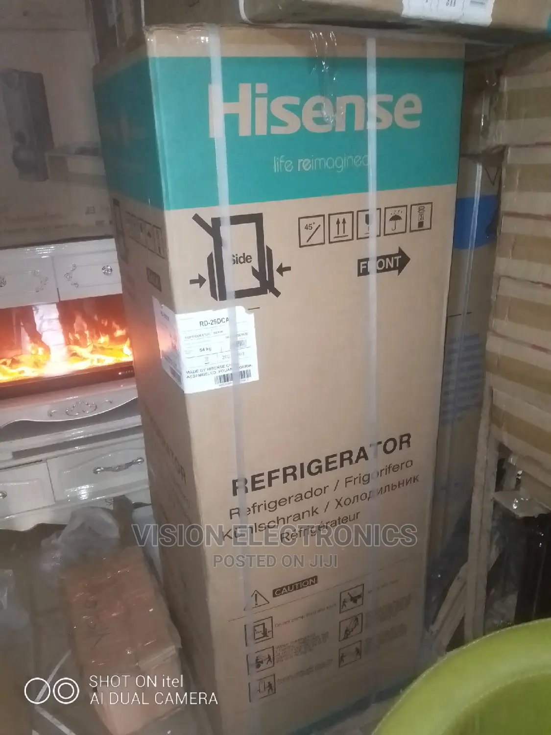 Hisense RD-29DCA Double Door Refrigerator