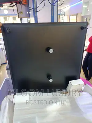 Black Rainfall Shower Head