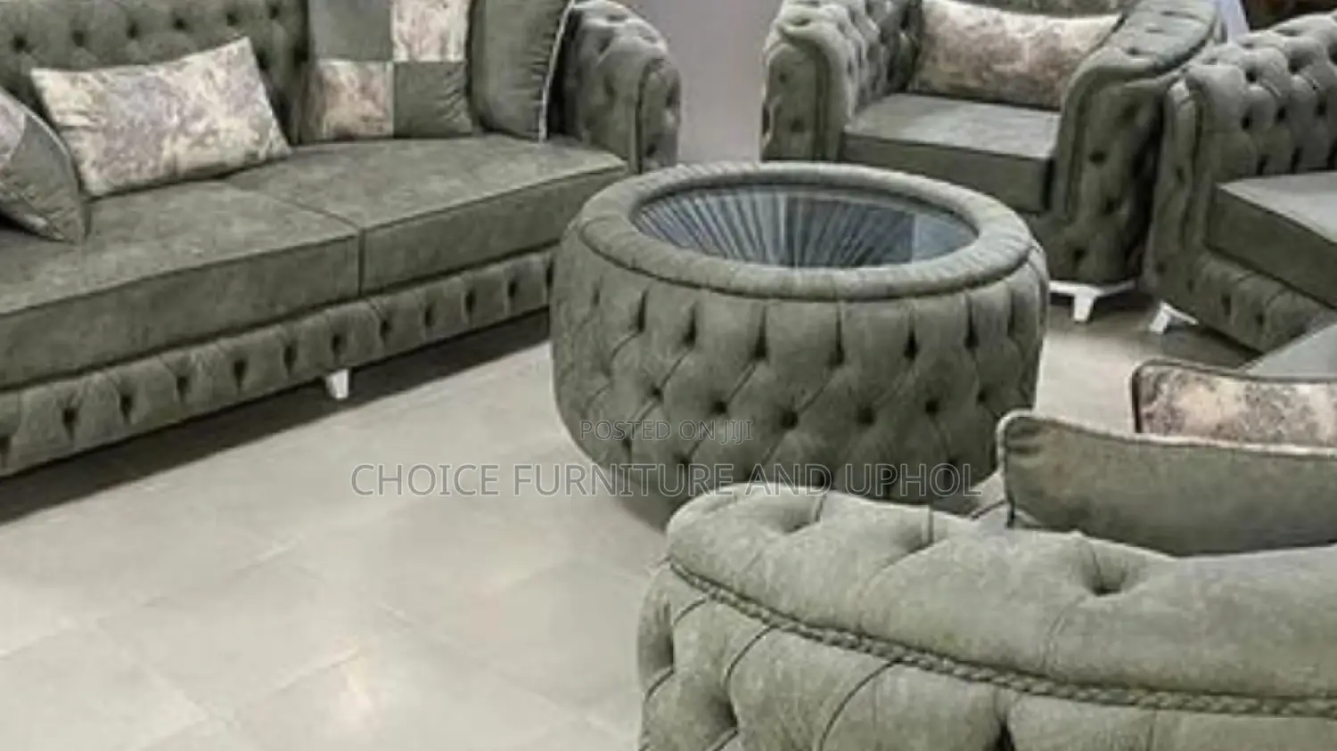 Sofa Set of Chair, Plus Centre Table