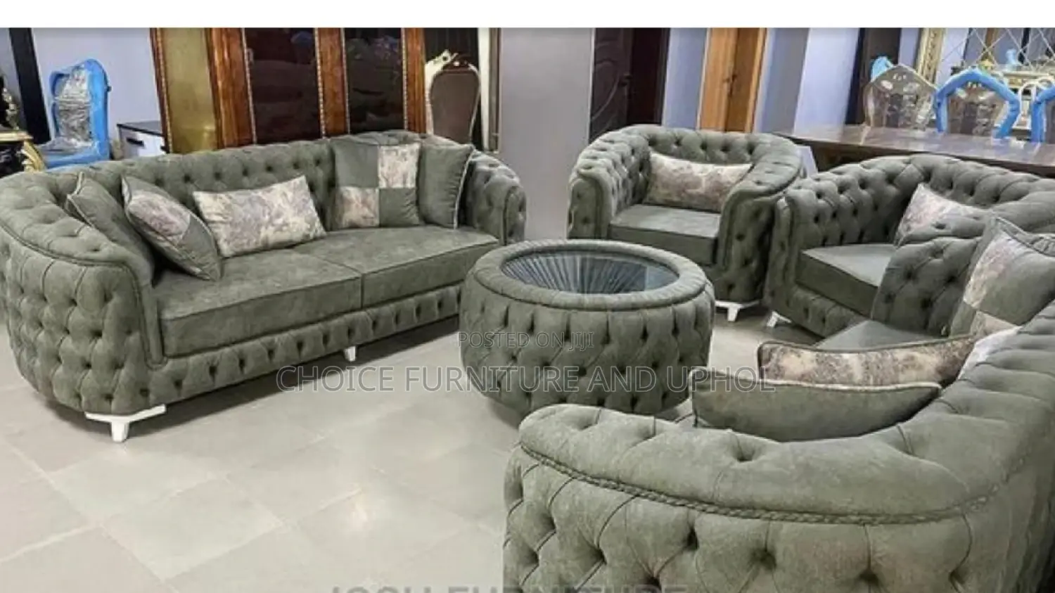 Sofa Set of Chair, Plus Centre Table