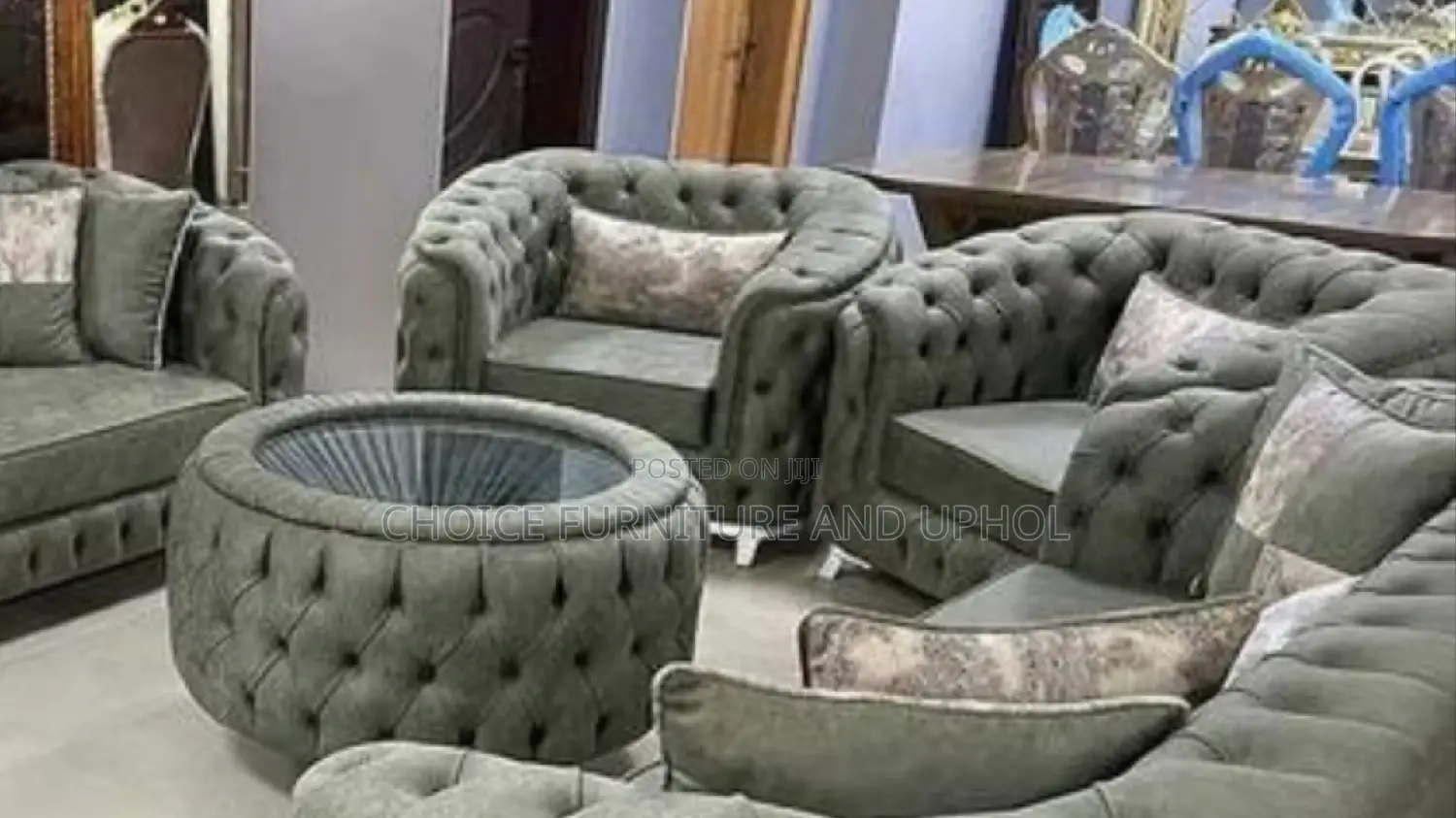 Sofa Set of Chair, Plus Centre Table