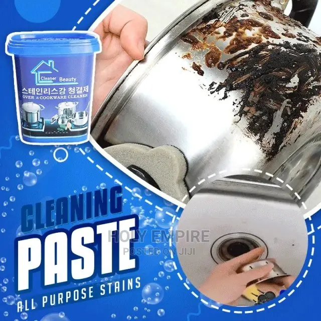 Powerful Stainless Steel Cookware Cleaning Paste