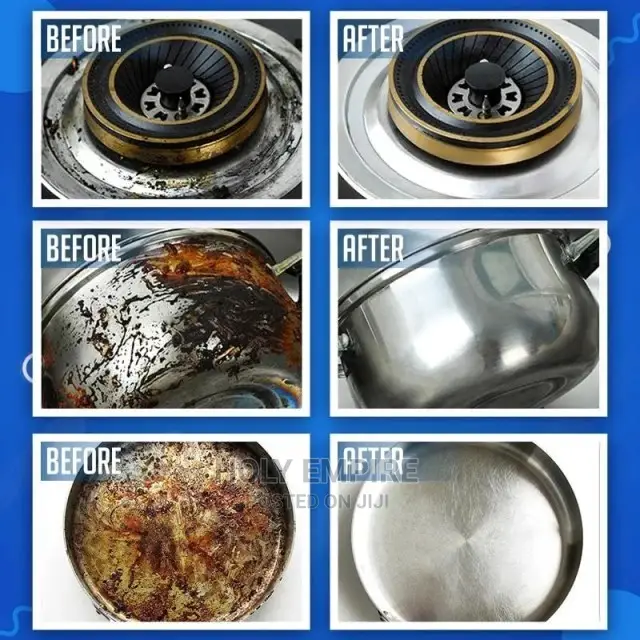 Powerful Stainless Steel Cookware Cleaning Paste