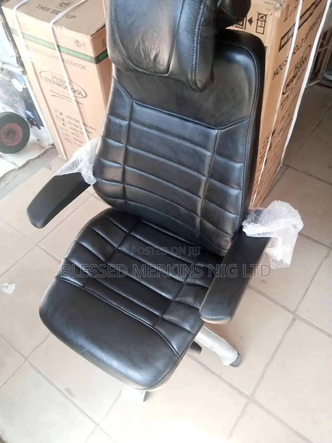 Orthopaedic Office Chair Pure Leather