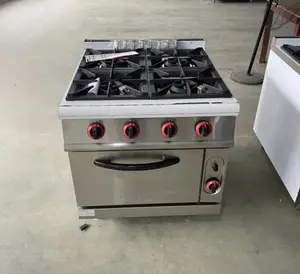 Gas Cooker With Oven 4burners