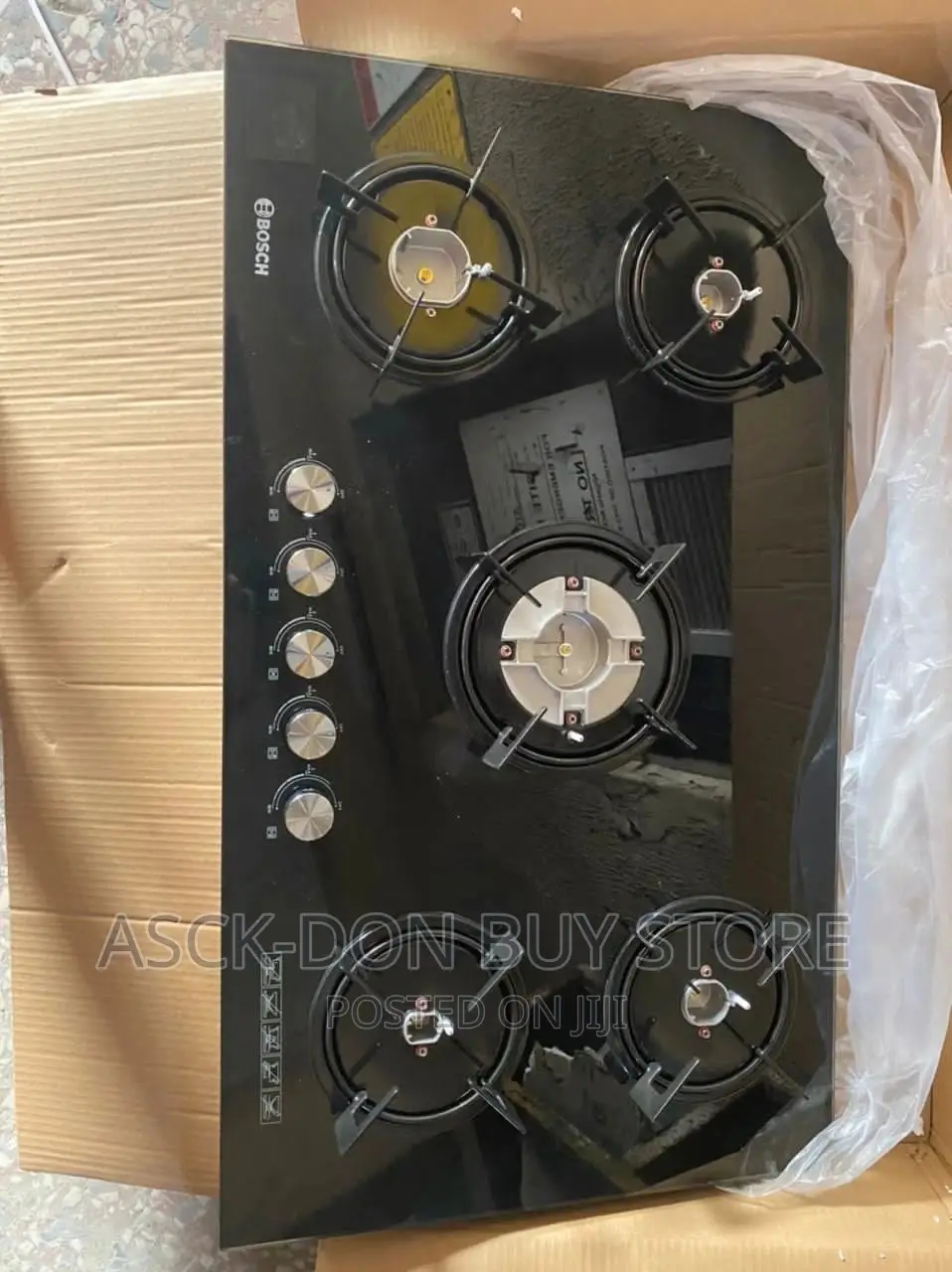 Bosch 5 Burner Built-In