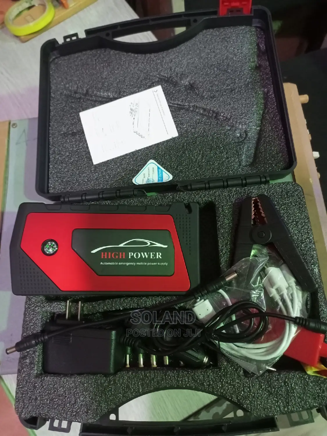High Power Emergency Car Jump Starter