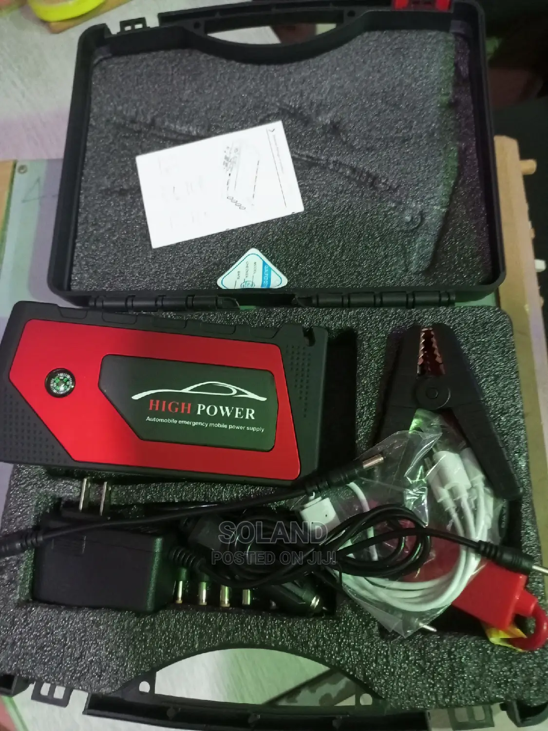 High Power Emergency Car Jump Starter