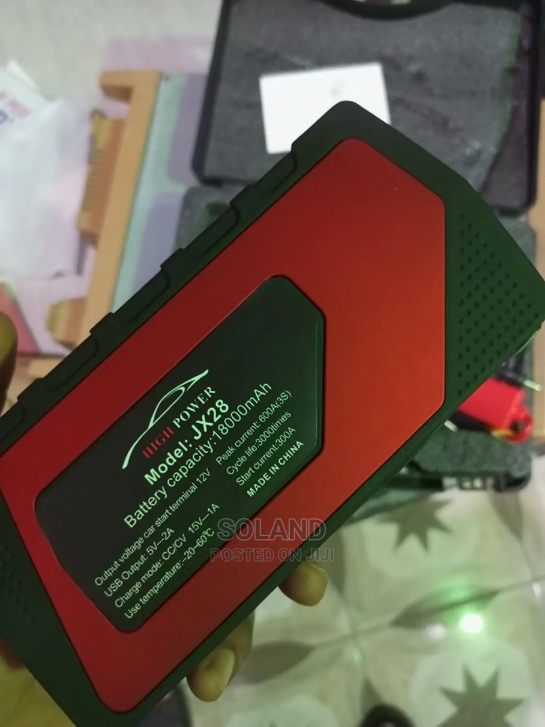 High Power Emergency Car Jump Starter