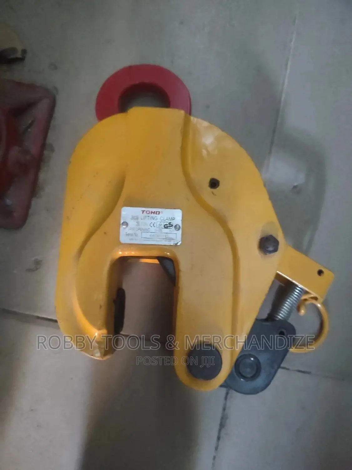 Toho Plate Clamp 3 Tons